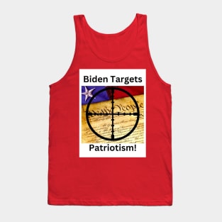 Biden Targets Patriots Tank Top